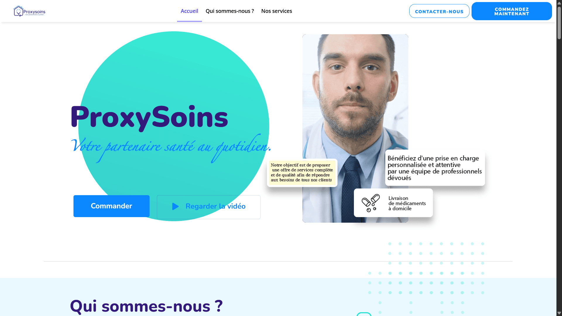 Proxysoins Landing